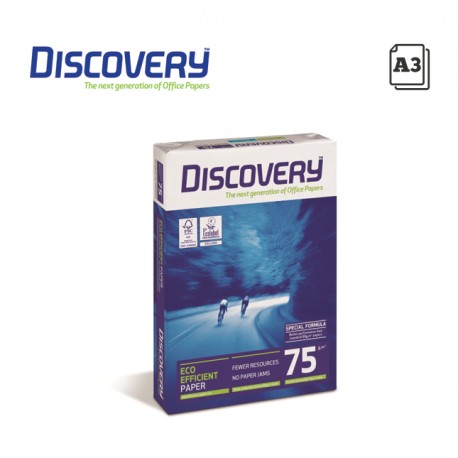 DISCOVERY A3 COPY PAPER 75GR - 500 SHEETS