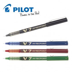 PILOT HI-TECPOINT V7 LIQUID INK ROLLER PEN - MEDIUM TIP