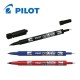 PILOT TWIN MARKER - EXTRA FINE/FINE TIP