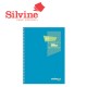 SILVINE FLUORESCENT TWIN WIRE A4 NOTEBOOKS -160 pages - 80 sheets