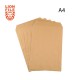 A4 BROWN ENVELOPES - PACK OF 50