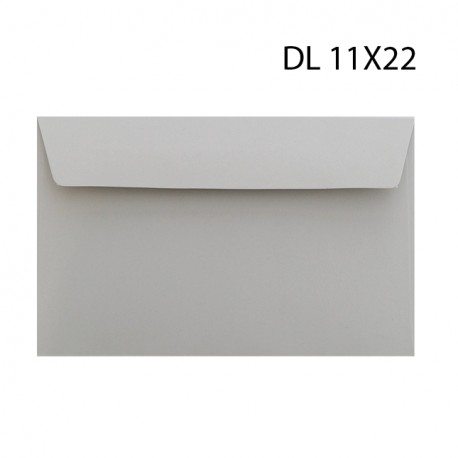 DL 11X22 WHITE ENVELOPES 90GSM - PACK OF 50