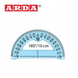 ARDA PROTRACTOR 180°/10 cm