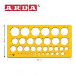 ARDA TEMPLATES - Ø 1÷35 mm