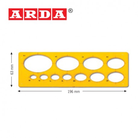 ARDA TEMPLATES - Ø 10÷50 mm