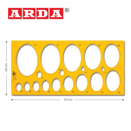 ARDA TEMPLATES - Ø 8÷75 mm