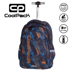 COOLPACK BAGS - TROLLEY BACKPACK TIRE TRACKS 751