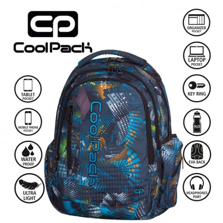 COOLPACK BAGS -  BACKPACK LIGHTS SPLASH 812