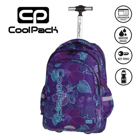 COOLPACK BAGS - TROLLEY BACKPACK LUNAR BLOSSOM 793