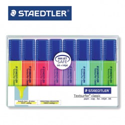 STAEDTLER HIGHLIGHTERS - Pack of 8 Textsurfer® Classic 364 
