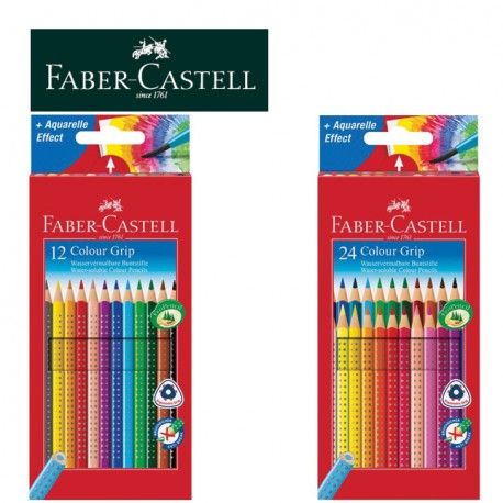 FABER CASTELL TRIANGULAR COLOUR PENCILS