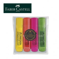 FABER CASTELL HIGHLIGHTERS Textliner 1546 - Set of 4