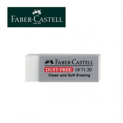 FABER CASTELL ERASER 187120 DUST FREE