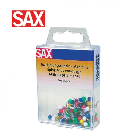 SAX MAP PINS - Pack of 80