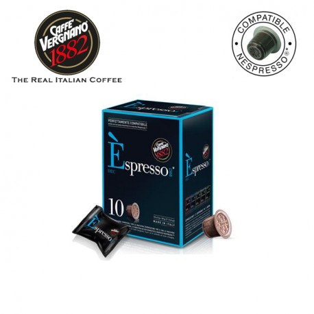 VERGNANO DECAF CAPSULES x10 - NESPRESSO COMPATIBLE