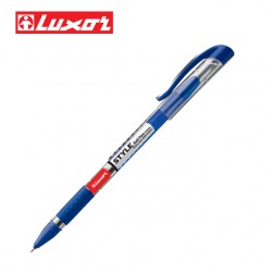 Luxor Style Ball Pens 0.5mm - BLUE