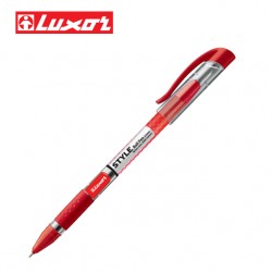 Luxor Style Ball Pens 0.5mm - RED