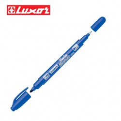 LUXOR TWIN MARKERS - BLUE
