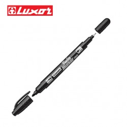 LUXOR TWIN MARKERS - BLACK