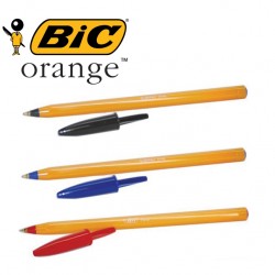 BIC Orange Ballpoint Pens