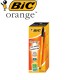 BIC Orange Ballpoint Pens - BOX OF 20