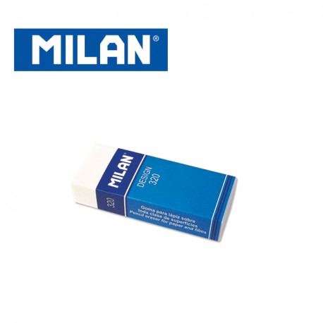 Milan Plastic Eraser - Design 320