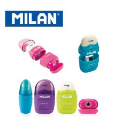 Milan Sharpener & Eraser - Capsule