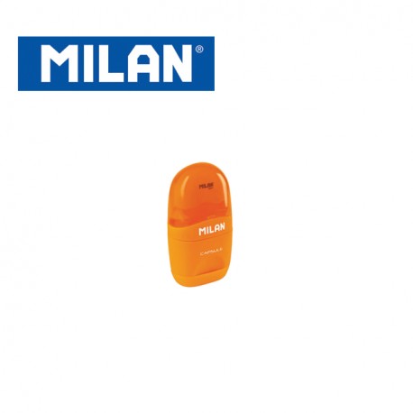 Milan Sharpener & Eraser - Capsule FLUO
