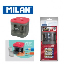 Milan Electric Double Sharpener - MAXI & Regular