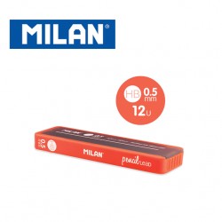 Milan Spare Leads for Mechanical Pencils - HB 0.5mm