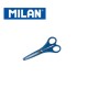 Milan Scissors - Basic Scissor 14.7cm with plastic cover - Ideal for School use