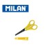 Milan Scissors - Basic Scissor 14.7cm with plastic cover - Ideal for School use