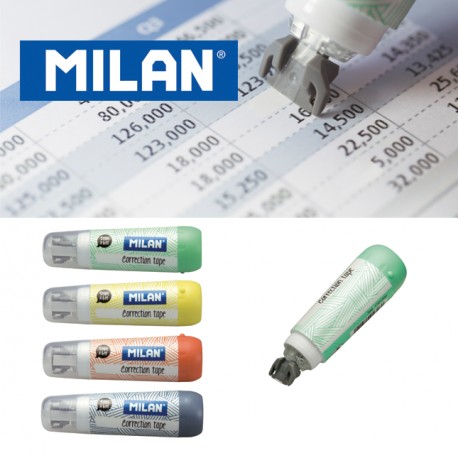 Milan Correction Tape - Extra Long - New Look Series