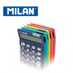 Milan Calculators - 10 digits with large keys - TOUCH DUO (5 colours available random selection when ordering online)