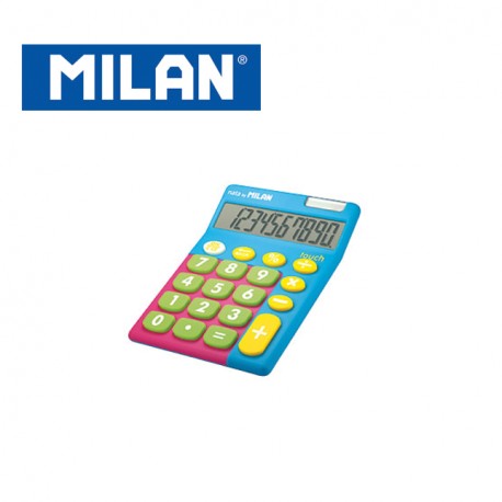 Milan Calculators - 10 digits with large keys - MIX