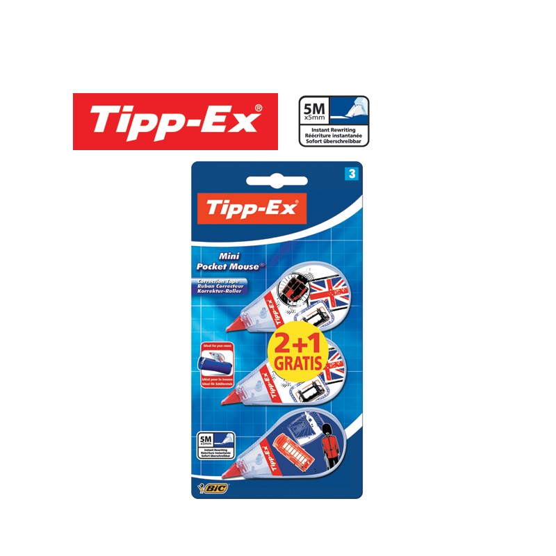 Tipp-Ex correction tape pocket mouse