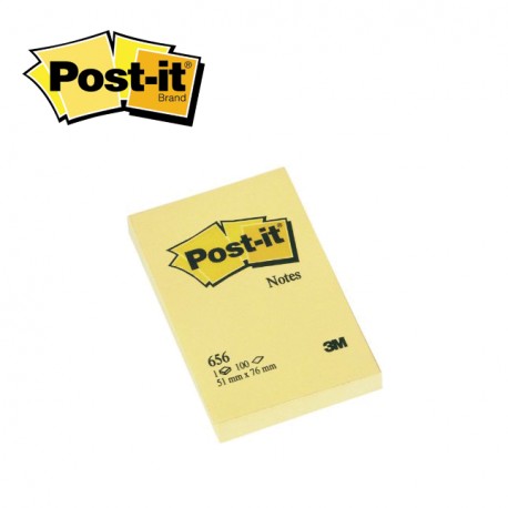 POST-IT NOTES 656 - 51 X 76 mm