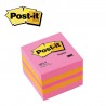 POST-IT NOTES 2051P - 400 sheets X 1 Mini Cube Assorted Pad - 51 X 51 mm