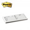 POST-IT NOTES 7690 - 50 sheets Fax Note - 101,6 X 37,2 mm
