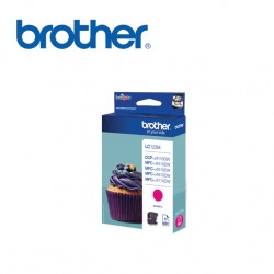 BROTHER LC123 MAGENTA INK CARTRIDGE