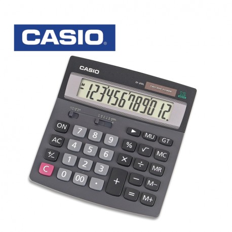 CASIO CALCULATORS - D 20L