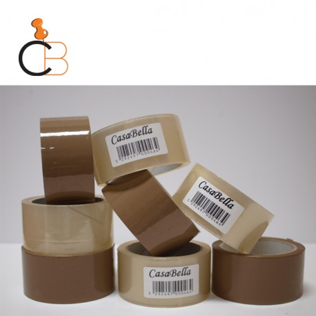 CB P.P. PACKAGING TAPES - BROWN OR CLEAR